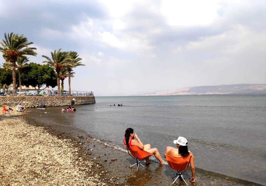 קמפינג בכנרת, חוף צינברי, חופשה בכנרת.