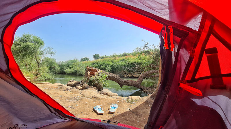 זולה בירדן, קמפינג בגליל העליון בחינם, קמפינג בירדן