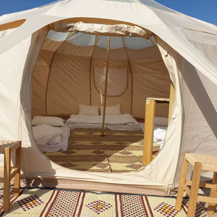 אוהלים ממוזגים בים המלח, טרנקילו גלאמפינג