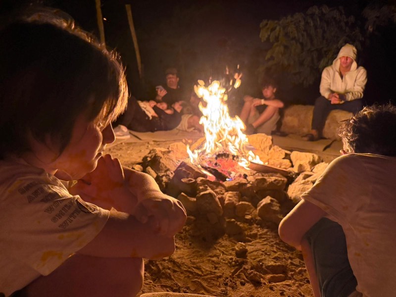 מדורה במדבר