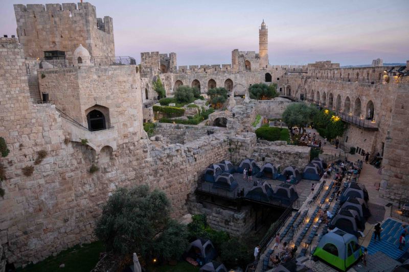 TOWER OF DAVID , קמפינג מגדל דוד CAMPING