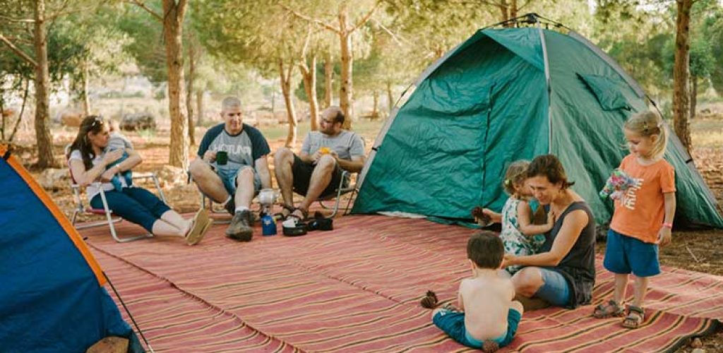 חאן מסביב למדורה, קמפינג בגליל